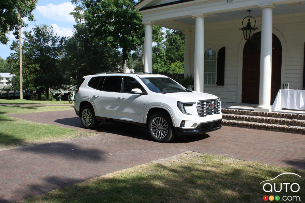 GMC Acadia 2024, premier essai retour aux sources Le Reflet du Lac